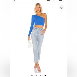 Superdown Karol Ribbed Crop Top